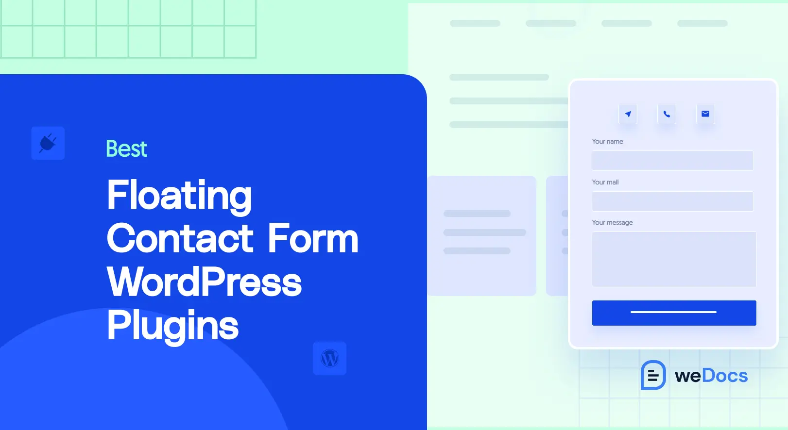 Best floating contact form wordpress plugins