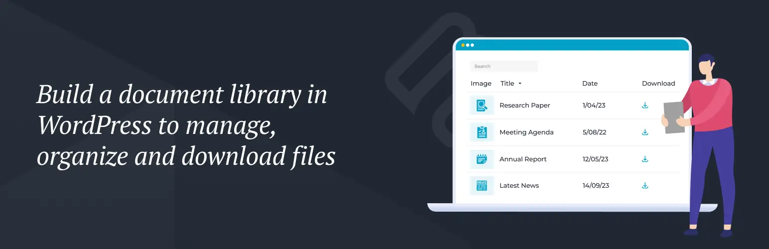 Document library pro plugin overview