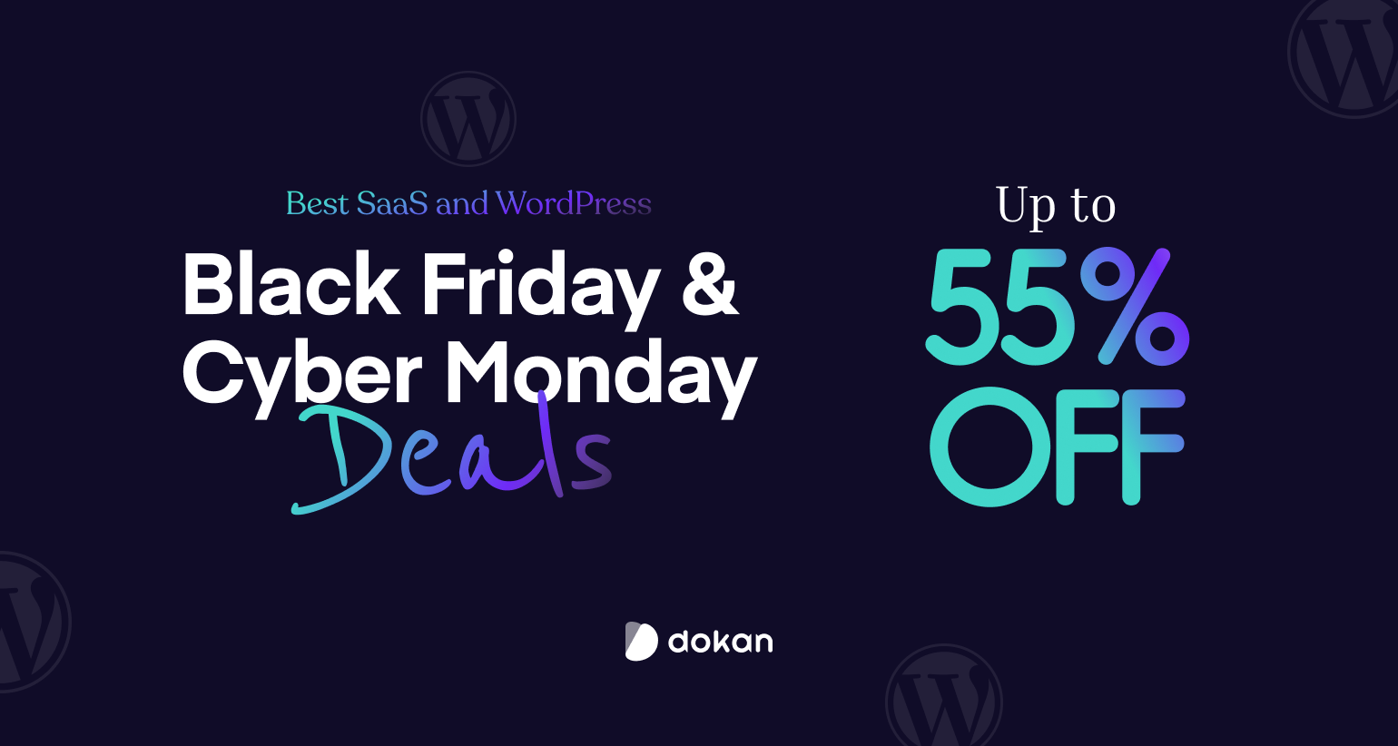 Dokan BFCM Discount Banner